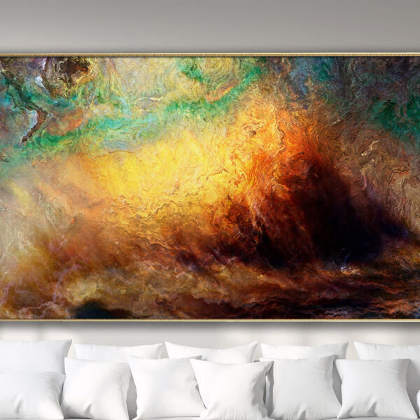 Modern Abstract Art - Large Abstract Wall Art - Modern Wall Art For Living Room
