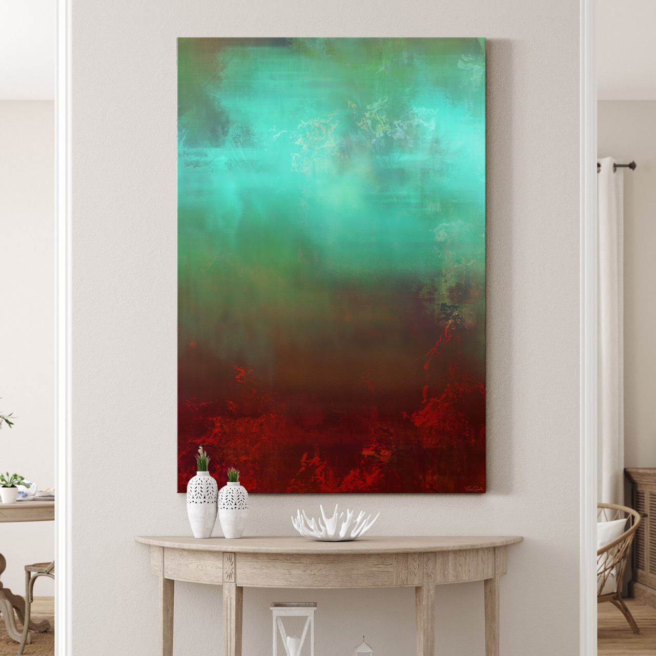 Large Canvas Wall Art Abstract Painting For Sale