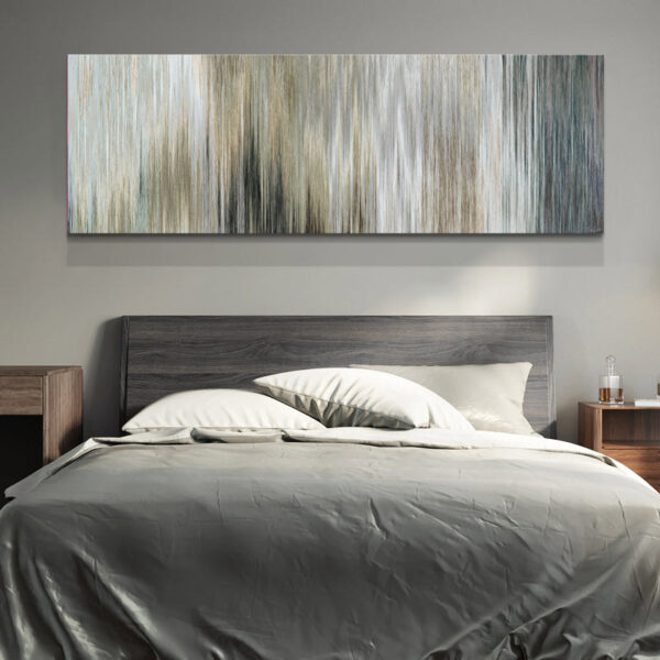 Large Abstract Wall Art Above Bed - Modern Abstract Art Canvas Painting Print