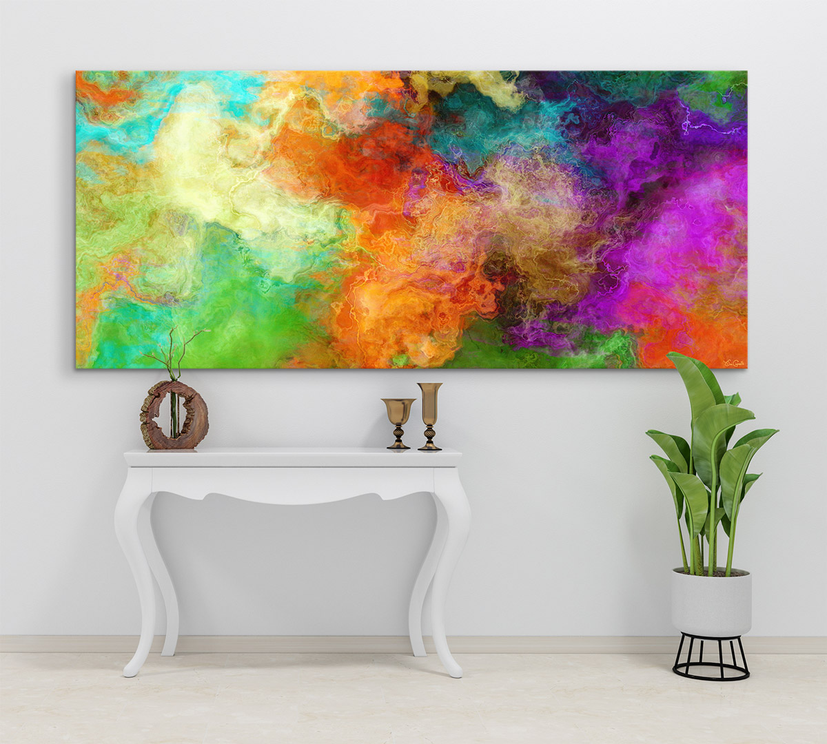 Mother Earth - Large Abstract Art – JCianelli.com