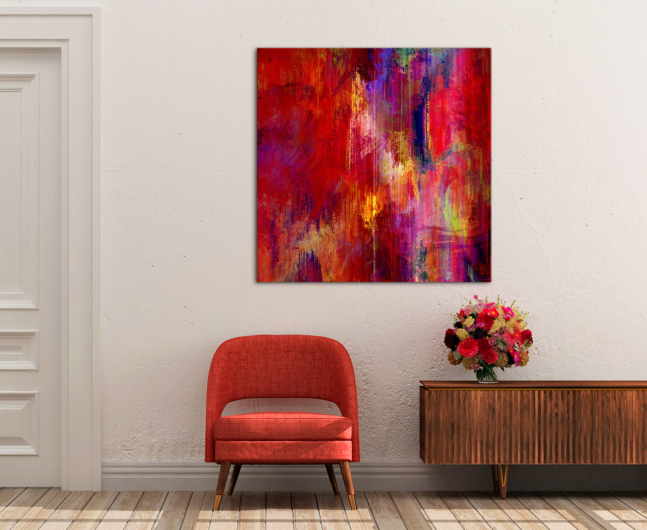 Large Canvas Wall Art Abstract Painting For Sale