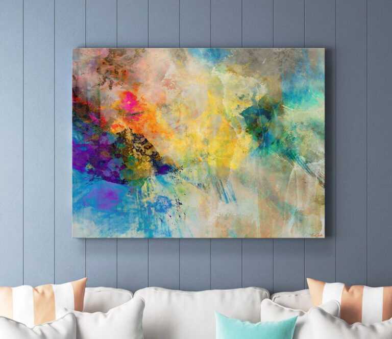 Balloon Ride - Large Abstract Art – Modern Wall Art