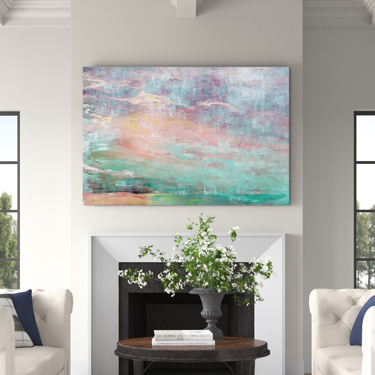 Large Canvas Wall Art Abstract Painting For Sale