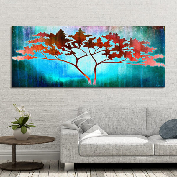 Abstract Landscape Large Canvas Art Abstract Painting Interior Setting Wall Art