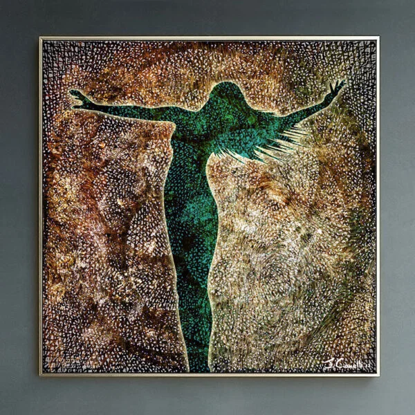 Modern Abstract Art - Divine Feminine - Contemporary Wall Art Print For Sale