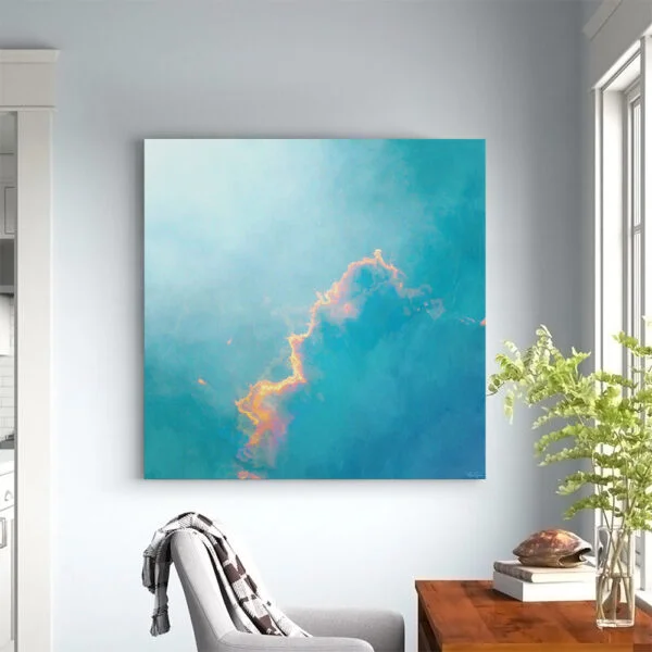 Large Canvas Wall Art Abstract Landscape Painting For Sale