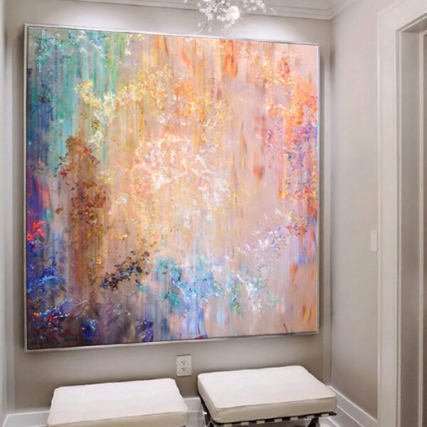Large Abstract Painting - Oversized Big Wall Art Painting