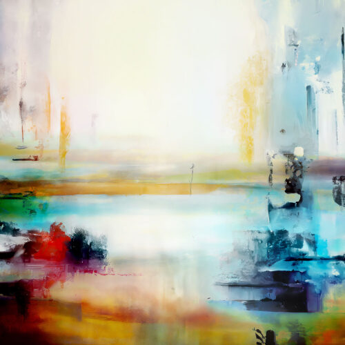 Abstract Landscape Painting For Sale - Large Abstract Art
