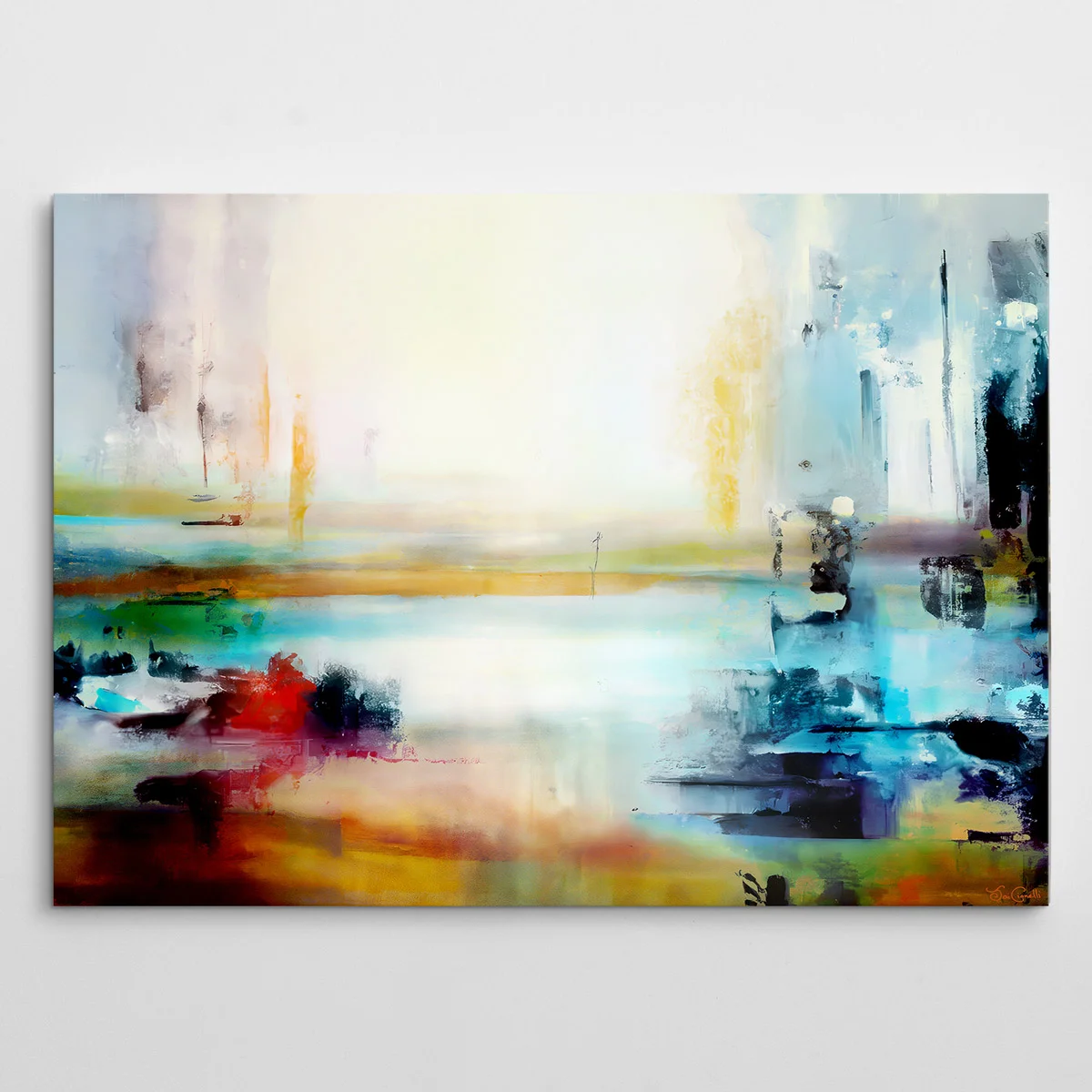 Abstract Landscape Painting For Sale - Large Abstract Canvas Art