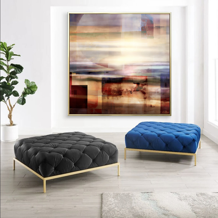 Large Abstract Art Painting - Oversized Big Abstract Art For Sale