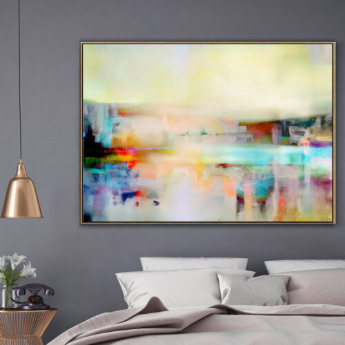 Abstract Landscape Painting For Sale - Large Abstract Canvas Art