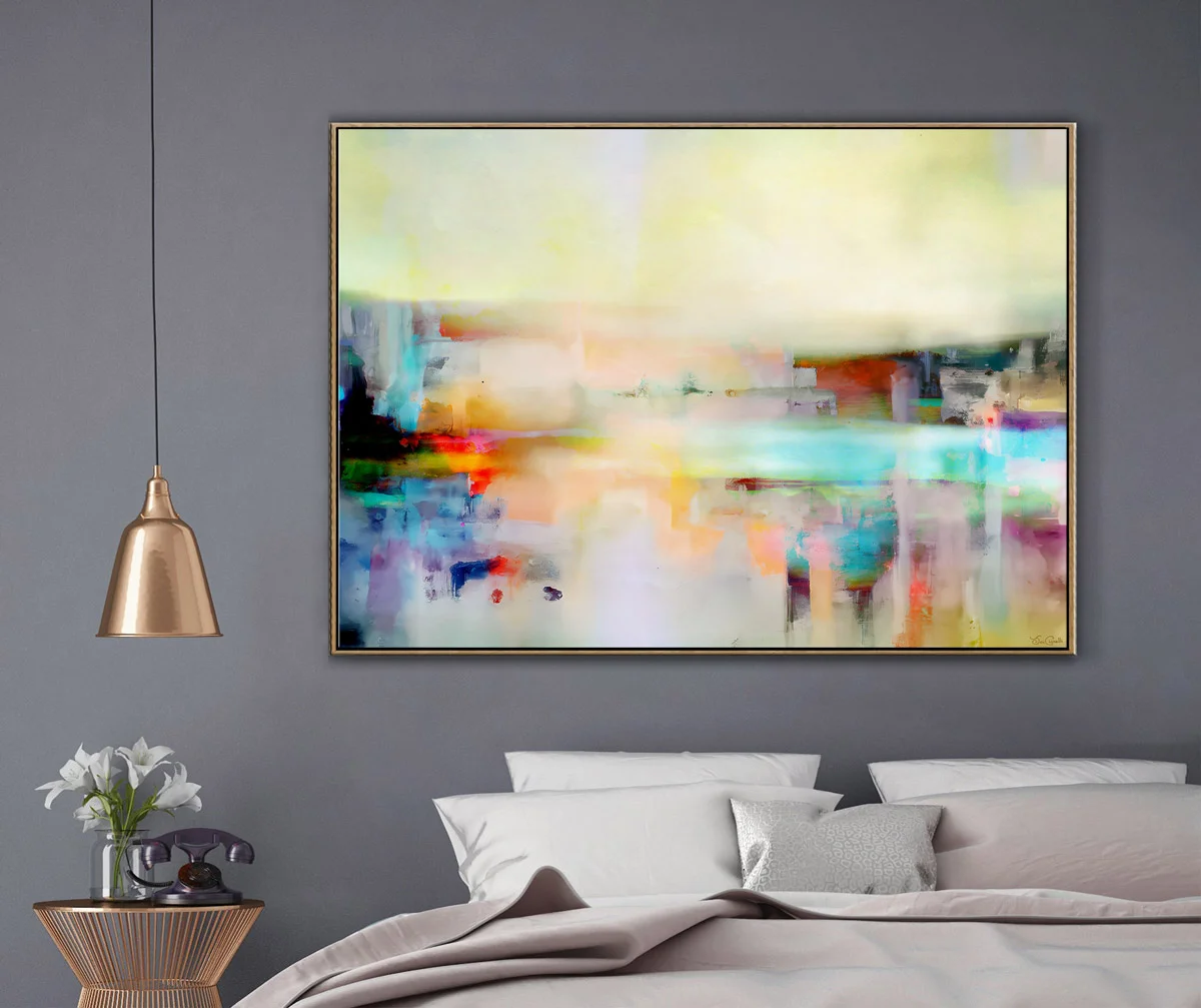 Abstract Landscape Painting For Sale - Large Abstract Canvas Art