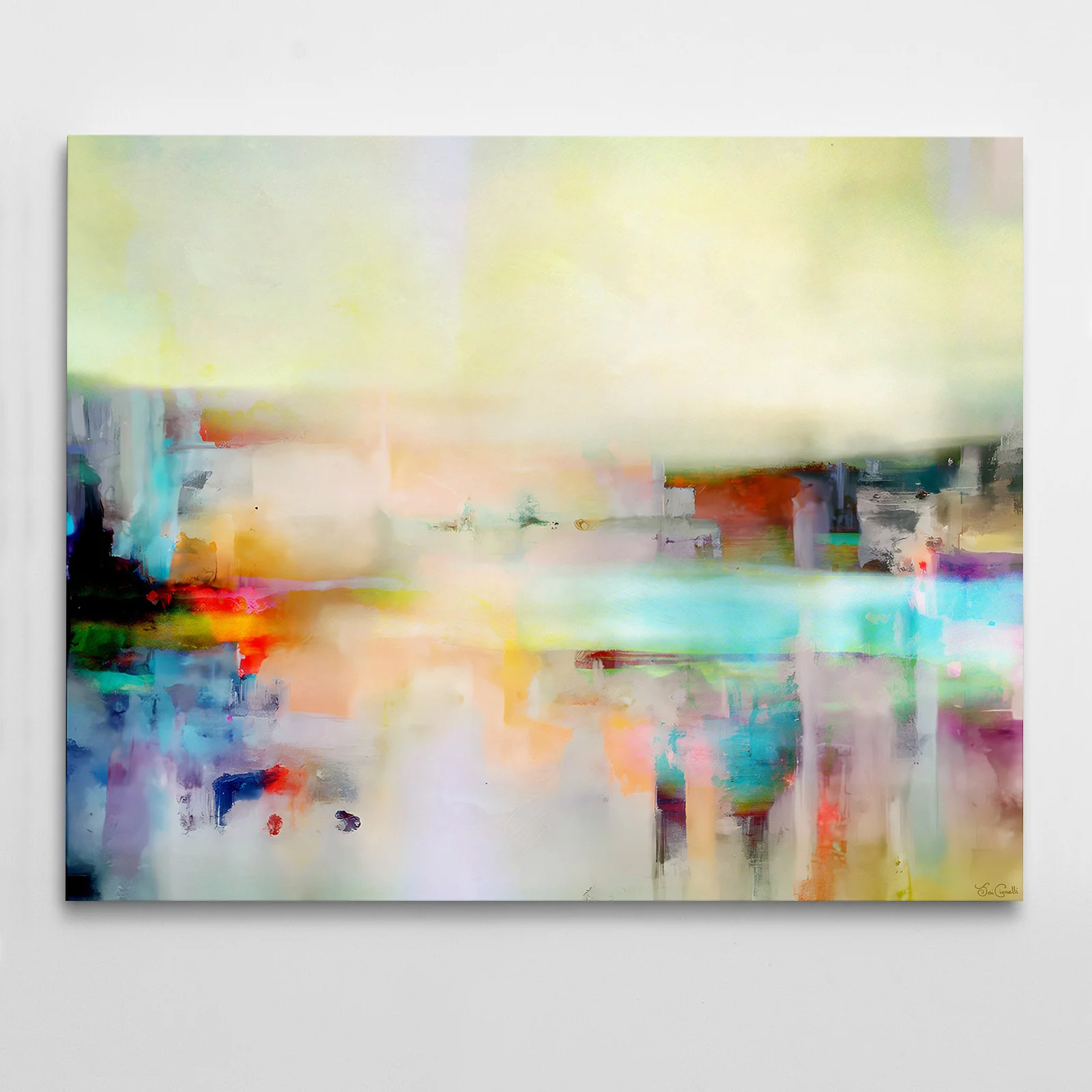 Abstract Landscape Painting For Sale - Large Abstract Canvas Art