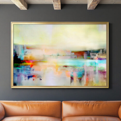 Abstract Landscape Painting For Sale - Large Abstract Canvas Art