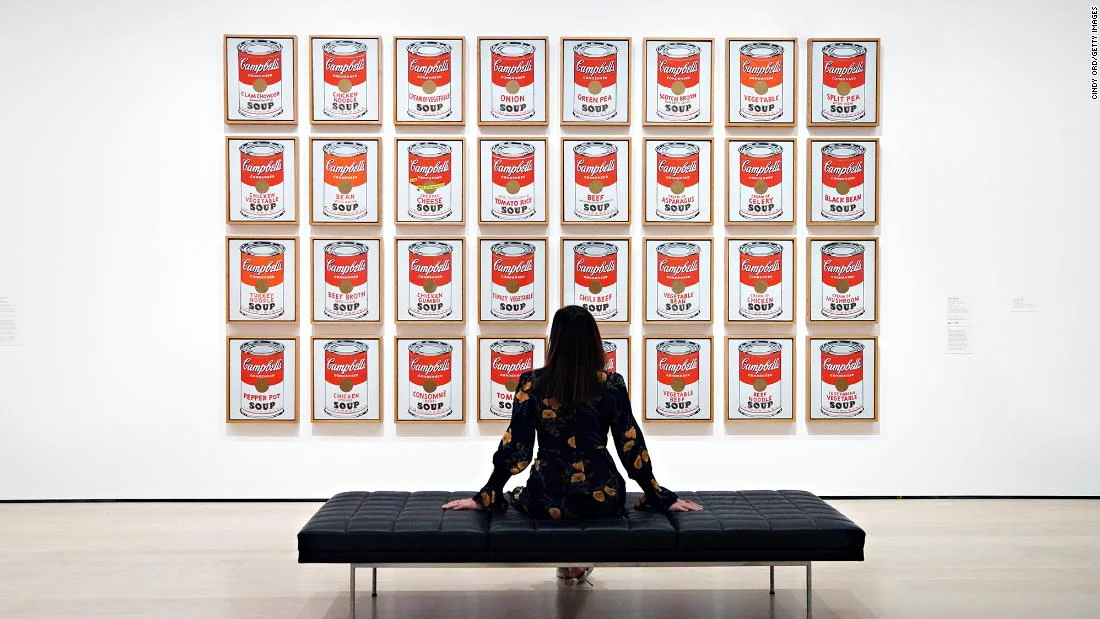Andy Warhols - Campbells Soup Can's Painting - 1962