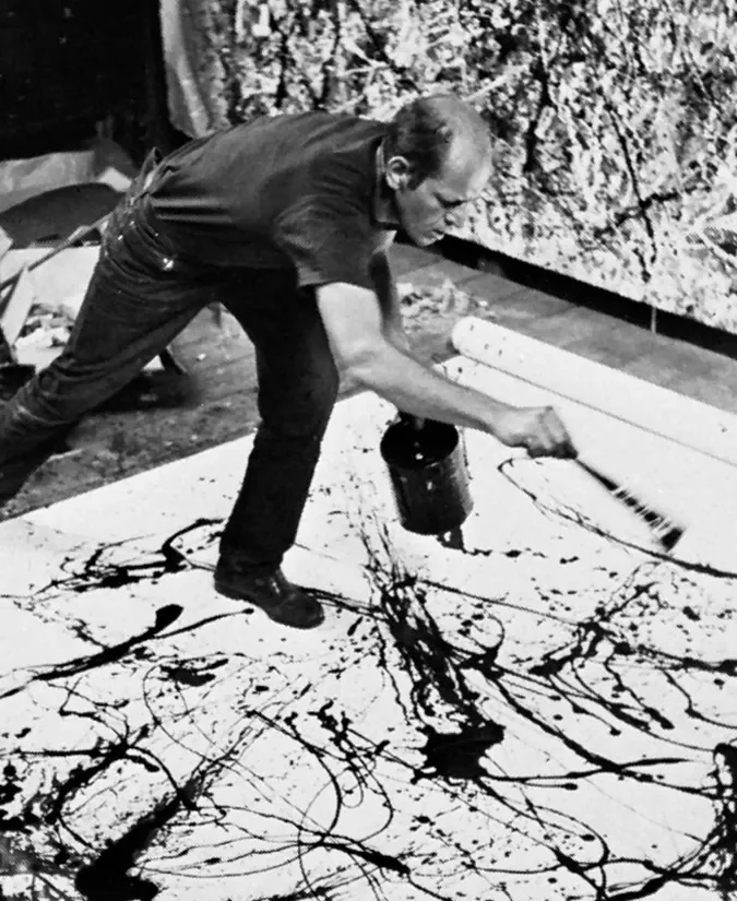 Jackson Pollock - Abstract Expressionism - Action Painting