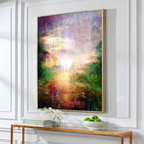 Modern Abstract Art - Abstract Landscape - Heaven Abstract Art