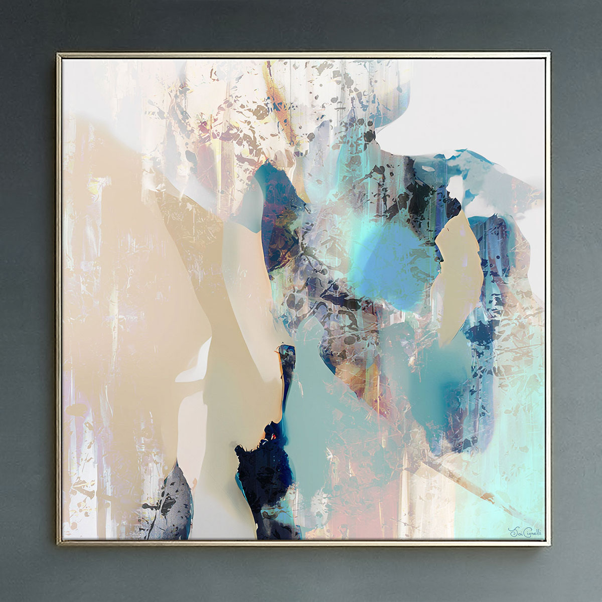 Contemporary Abstract Art - Modern Abstract Painting - Large Abstract Wall Art Art For Sale