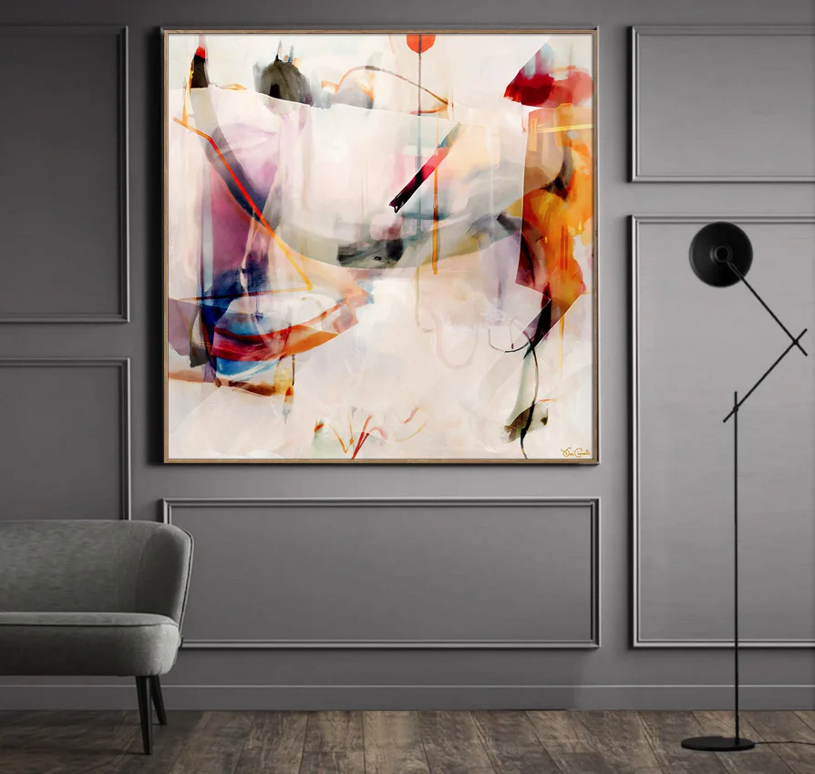 Contemporary Abstract Art - Modern Abstract Painting - Large Abstract Wall Art Art For Sale