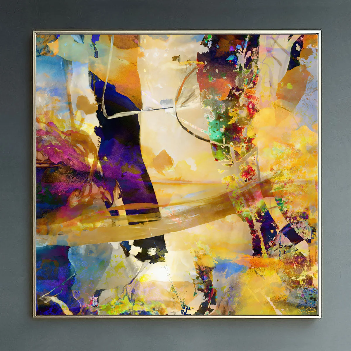 Modern Abstract Wall Art - Painting for Sale - Abstract Art