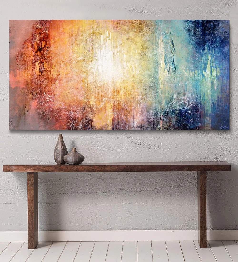 Abstract Wall Art - Contemporary Abstract Painting For Sale - Modern Wall Art Cosmic Consciousness