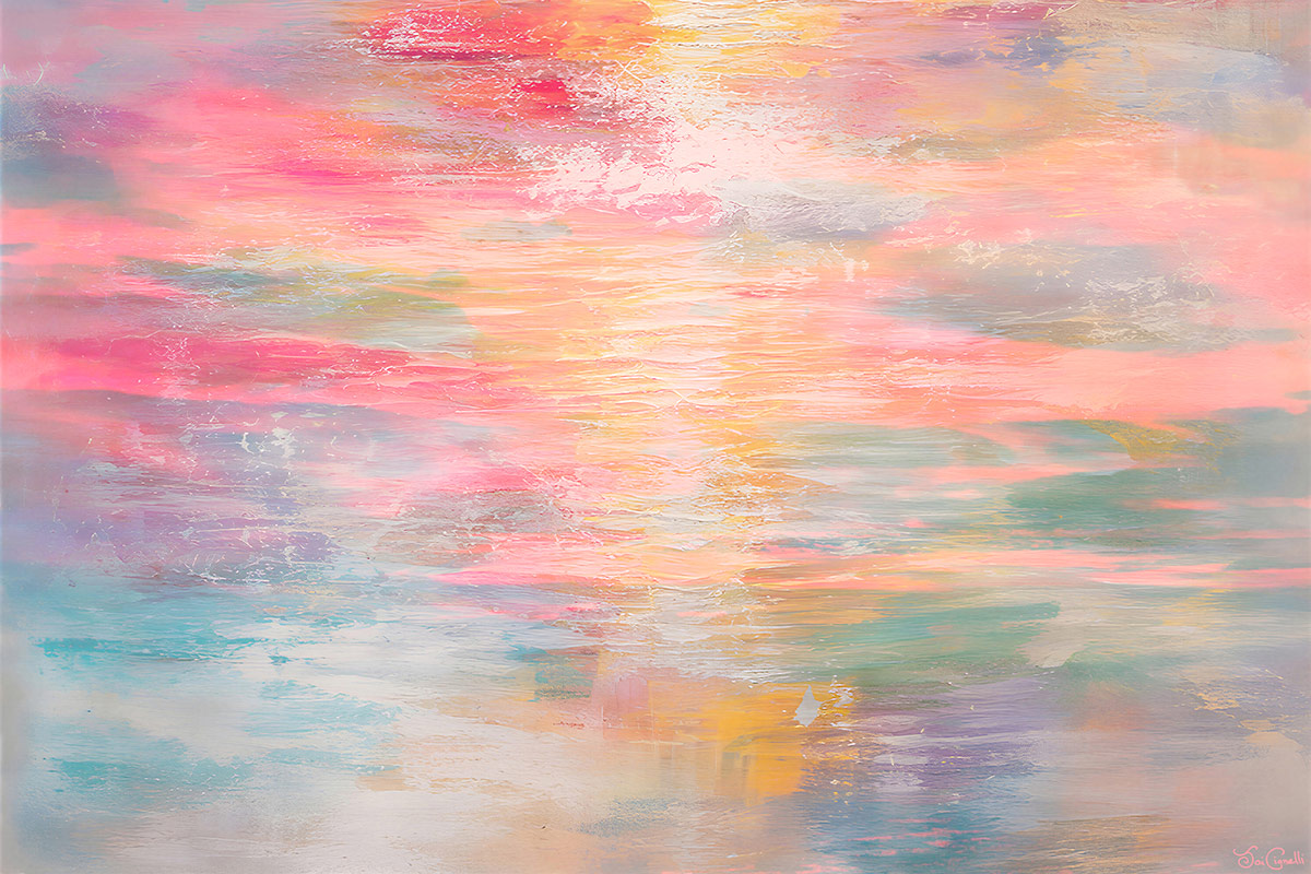 Contemporary Abstract Nature Art Landscape and Seascape Wall Art Painting Contemporary abstract nature art landscape seascape wall art painting.