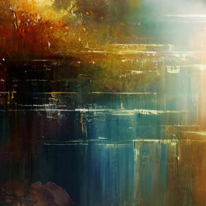 Abstract Landscape Art - Detail Image - Breath Of Autumn