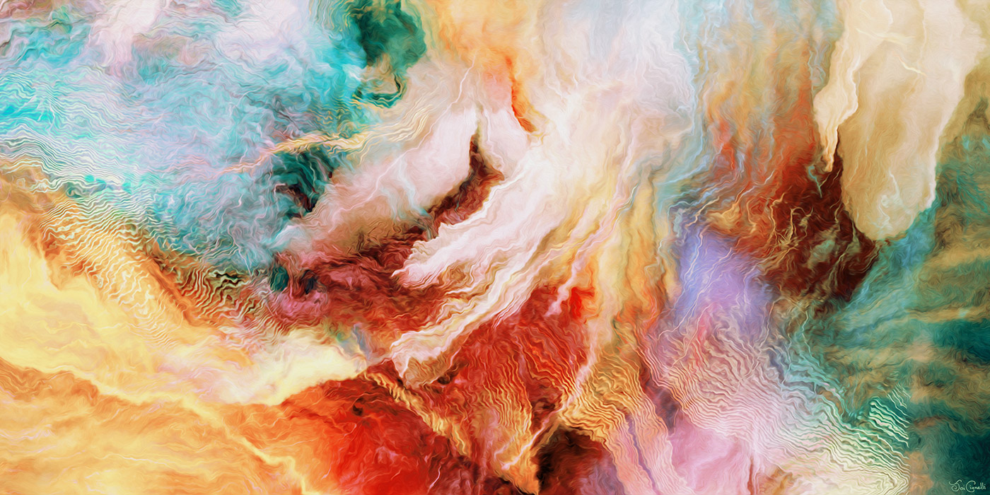 Contemporary Abstract Art - Large Wide Modern Art