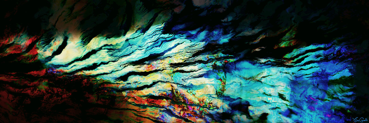 Modern Fish Art -Abstract Art - Unframed Wall Art