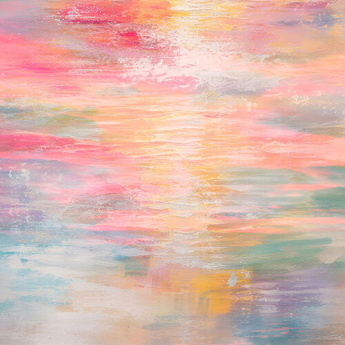 Modern contemporary abstract landscape wall art painting for sale